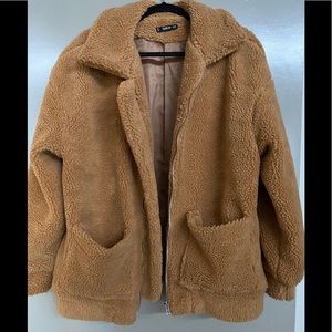 Oversized Teddy Coat